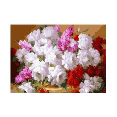 Color Kit Картина по номерам "Фламандские розы" 40х50 см (CG419)