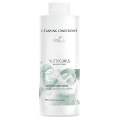 Wella Professionals бальзам NutriCurls Cleansing Conditioner for Waves & Curls очищающий для вьющихся и кудрявых волос, 1000 мл