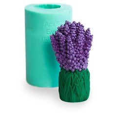 Форма для мыла Выдумщики.ru "Букет лаванды" силикон 925