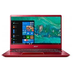 Ноутбук Acer SWIFT 3 (SF314-56-35A9) (Intel Core i3 8145U 2100 MHz/14"/1920x1080/8GB/128GB SSD/DVD нет/Intel UHD Graphics 620/Wi-Fi/Bluetooth/Windows 10 Home) NX.H4JER.004 красный