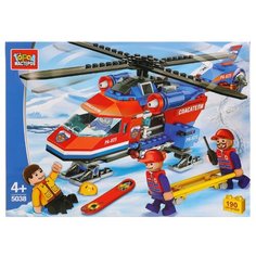 Конструктор ГОРОД МАСТЕРОВ Спасатели 5038 Вертолет горных спасателей