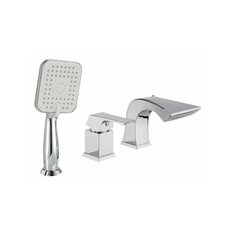 Смеситель для ванны с душем Lemark Unit LM4545C однорычажный встраиваемый лейка в комплекте хром