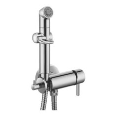 Смеситель для биде Lemark Solo LM7166C однорычажный встраиваемый лейка в комплекте хром