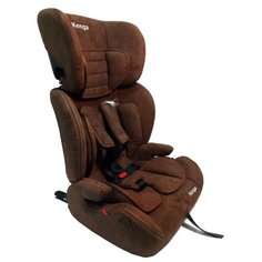 Автокресло группа 1/2/3 (9-36 кг) Kenga BС702F isofix, коричневый