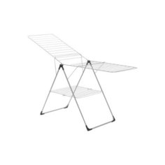 Сушилка для белья Brabantia напольная 20 м с мешком для прищепок серый металлик