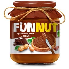 Funnut Арахисовая паста с какао, 340 г