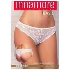 Innamore Трусы Бразилиано средней посадки Camerino, размер 4, bianco