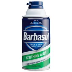 Крем-пена для бритья Soothing Aloe Barbasol, 283 мл