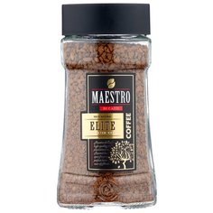Кофе расворимый Maestro Di Caffe Elite, стеклянная банка, 95 г