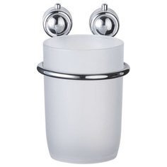 Стакан для зубных щеток Рыжий кот B0921 металлик