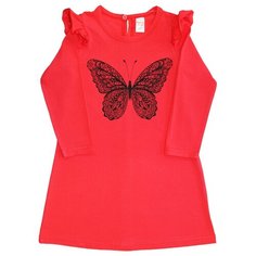 Платье Веселый Малыш размер 140, розовый