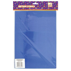 Цветной картон гофрированный, металлизированный FANCY creative Action!, A4, 5 л., 5 цв.