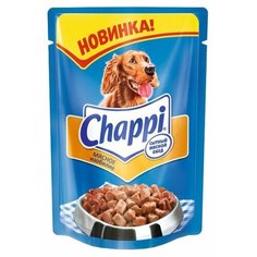 Влажный корм для собак Chappi Мясное изобилие 100г