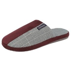 Тапочки De Fonseca серый/бордовый 40/41