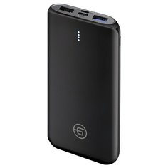 Аккумулятор Ginzzu GB-3914, 10000 mAh черный коробка