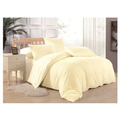 Простыня Музыка Сновидений сатин на резинке 180 х 200 см пломбир