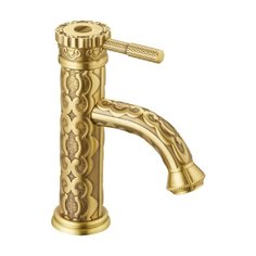 Смеситель для раковины (умывальника) Lemark Jasmine LM6606B однорычажный бронза