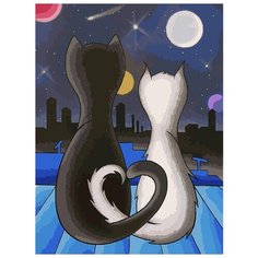 Белоснежка Картина по номерам "Вместе" 30х40 см (052-AS)