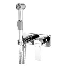 Смеситель для биде Lemark Plus Grace LM1519C однорычажный встраиваемый лейка в комплекте хром