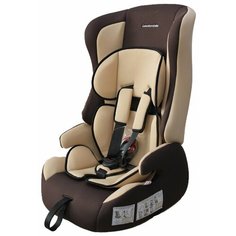 Автокресло группа 1/2/3 (9-36 кг) Lider Kids Atlantic, коричневый