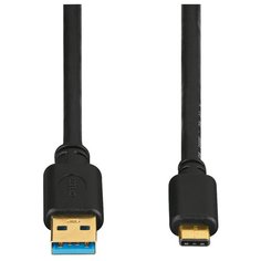 Кабель HAMA USB - USB Type-C (00135735) 0.75 м черный