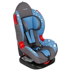 Автокресло группа 1/2 (9-25 кг) Lider Kids Drive, голубой/серый