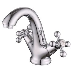 Смеситель для раковины (умывальника) WATER JET WJ BF-I19 двухрычажный хром