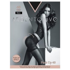 Колготки Argentovivo Push Up 40 den, размер 5-XL, nero