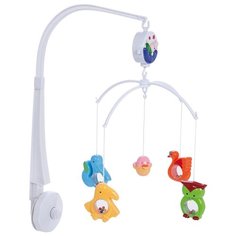 Механический мобиль Canpol Babies Райские птицы (2/908) белый