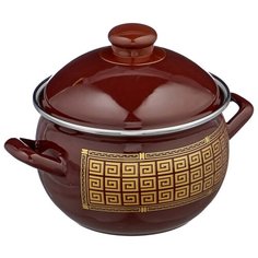 Кастрюля Savasan Брауни 1445 2,1 л, коричневый