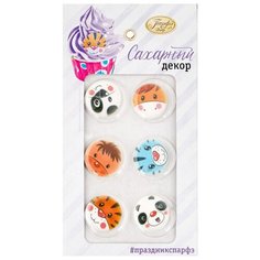 Парфэ сахарные фигурки "Зверята" зверята