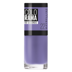 Лак Maybelline Colorama 60 Seconds, 7 мл, оттенок 22 нежная лаванда