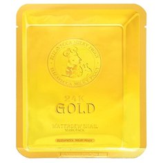 Elizavecca Тканевая маска с золотом и улиточным муцином 24k Gold Water Dew Snail, 25 г
