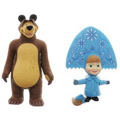 Фигурки Играем вместе Маша-Снегурочка и Медведь F-21R