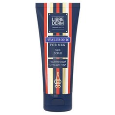 Librederm Гель-скраб для лица гиалуроновый For Men 150 мл