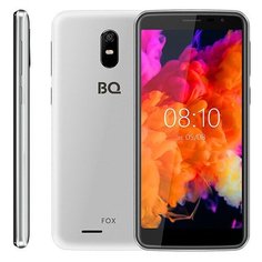 Смартфон BQ 5004G Fox серебристый