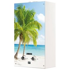 Проточный газовый водонагреватель Zanussi GWH 10 Fonte Glass Paradiso