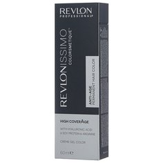 Revlon Professional Revlonissimo High Coverage стойкая краска для волос, 60 мл, 5-35 янтарный светлый каштан