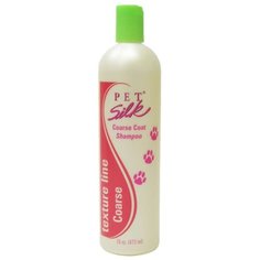 Шампунь Pet Silk Texturizing Coarse Coat Shampoo для кошек и собак с жесткой и объемной шерстью 473 мл