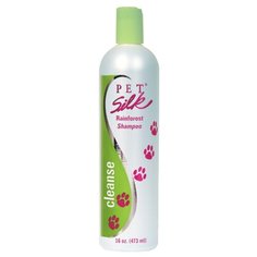 Шампунь Pet Silk Rainforest Shampoo для собак с большим объемом шерсти 473 мл