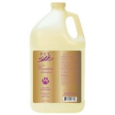 Шампунь Pet Silk Brazilian Keratin Shampoo для кошек и собак, 3.79 л