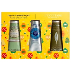 Набор кремов для рук LOccitane en Provence Трио: вербена, карите, миндаль