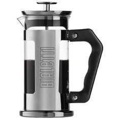 Френч-пресс Bialetti Signature (0,35 л) серебристый/черный