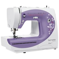 Швейная машина Bernina Bernette Milan 7, бело-фиолетовый