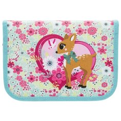 TIGER FAMILY Пенал Сompact Collection Deer Fantasy (1820/G/TG) голубой/розовый