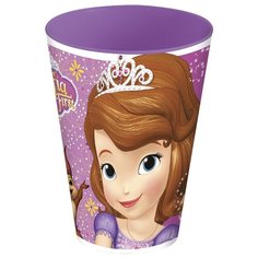 Stor Стакан пластиковый 430 мл Принцесса София фиолет.
