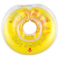 Круг на шею Baby Swimmer Флора 0m+ (6-36 кг) солнышко