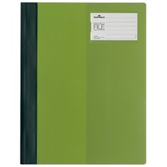 DURABLE Папка-скоросшиватель PROJECT FILE с кармашком зеленая