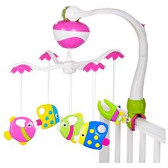 Электронный мобиль Жирафики Рыбки (634740) белый/розовый