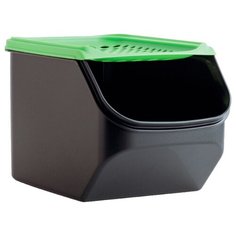 Tupperware Контейнер "Дыхание" 3000 мл черный/зеленый